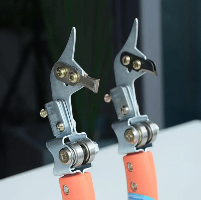 Open‑Tooth Closed‑Tooth fruit tree ring cutters pair